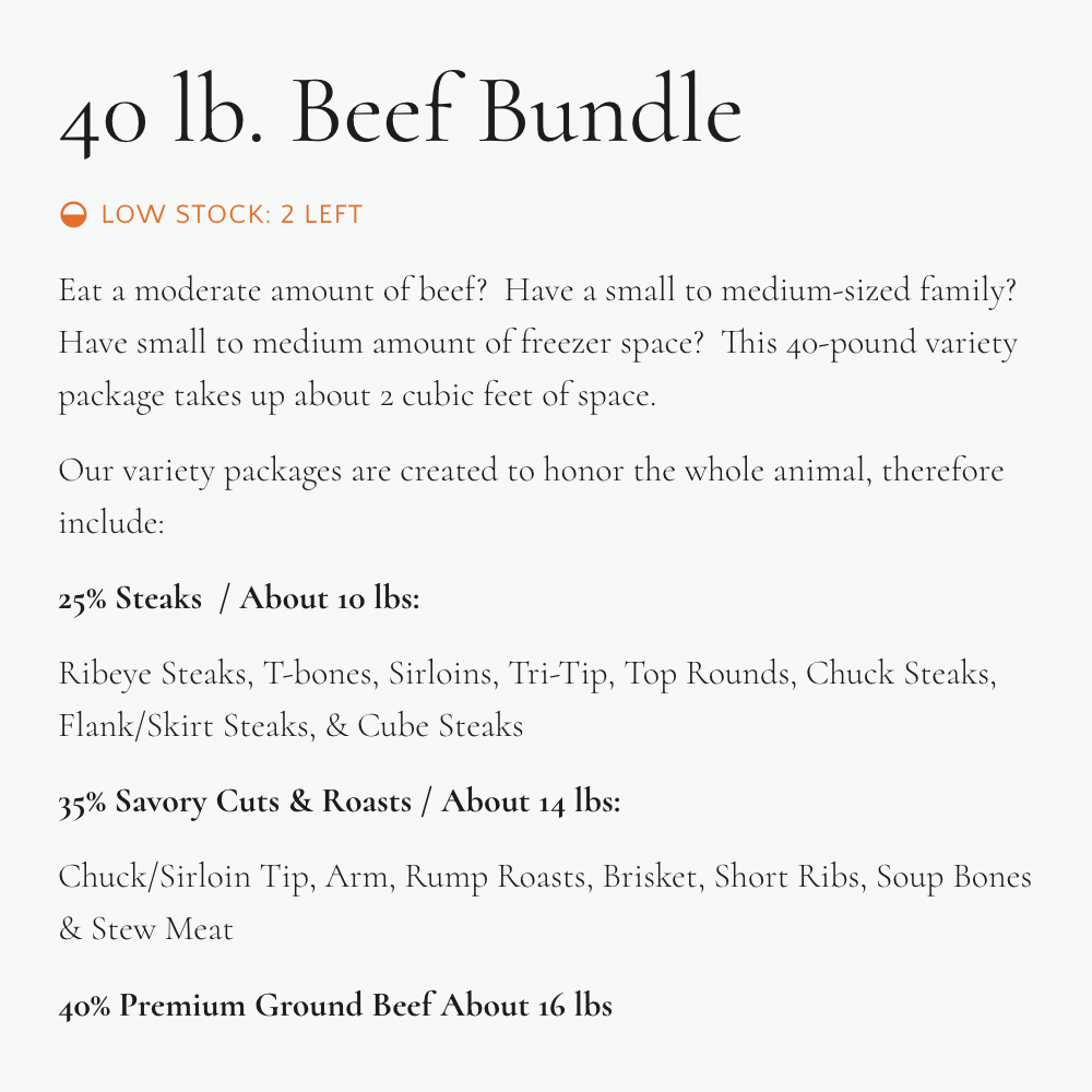 Blackwater Pastures Monthly Box